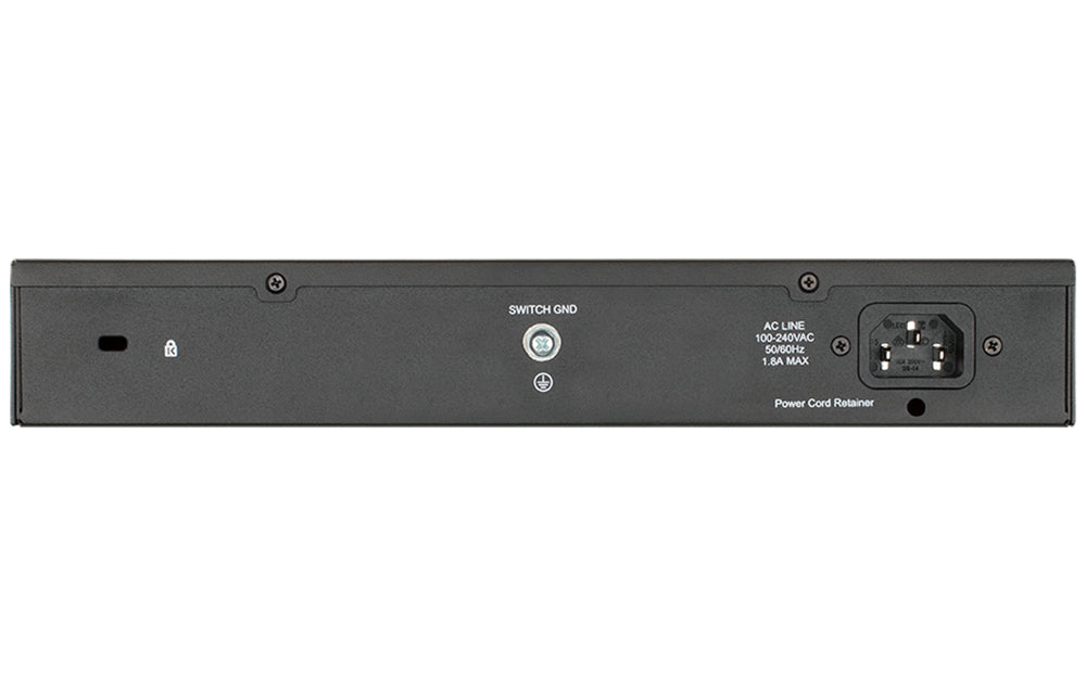 D-Link DGS-1100-18PV2 switch Gestionado L2 Gigabit Ethernet (10/100/1000) Energía sobre Ethernet (PoE) 1U Negro (3)