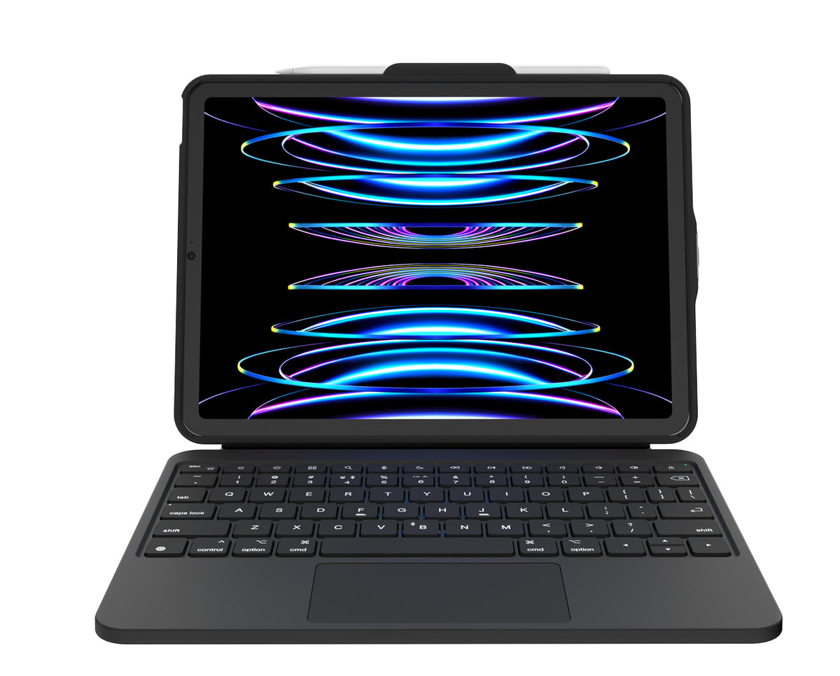 DEQSTER USB-C Keyboard Prime iPad 10th / 11th Gen QWERTY Inglés del Reino Unido