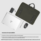 HP 15.6 Modular Laptop Sleeve 39,6 cm (15.6") Verde, Gris (7)