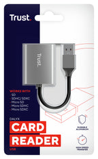 Trust Dalyx lector de tarjeta USB 3.2 Gen 1 (3.1 Gen 1) Aluminio (6)