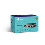 TP-Link TL-SG1005LP switch No administrado Gigabit Ethernet (10/100/1000) Energía sobre Ethernet (PoE) Negro (4)