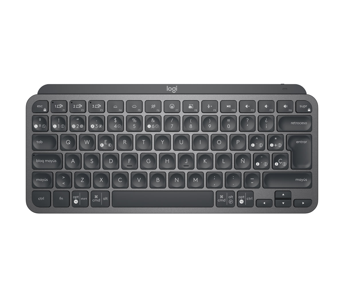 Logitech MX Keys Mini For Business teclado Oficina RF Wireless + Bluetooth QWERTY Español Grafito (2)