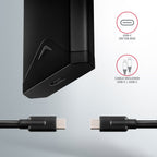 Axagon EEM2-UB2 caja para disco duro externo Caja externa para unidad de estado sólido (SSD) Negro M.2 (6)