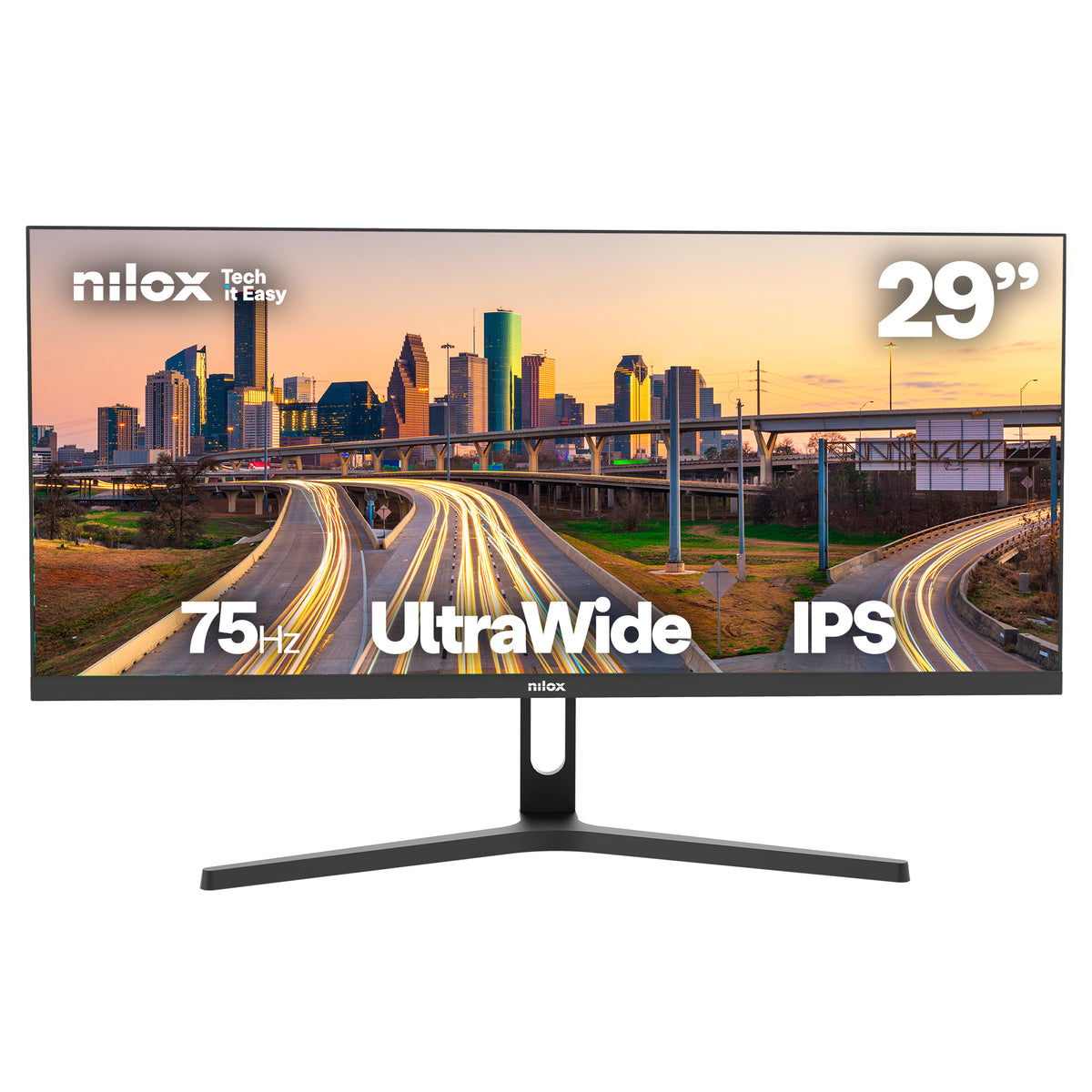 Nilox NXM29UW01 pantalla para PC 29" 2560 x 1080 Pixeles 2K LED Negro