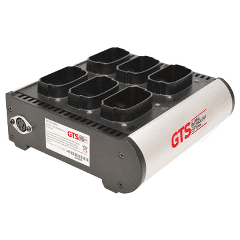 El HCH-9006-CHG cargador de batería de 6 bahías para el Symbol MC9000 (2)