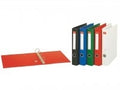 Esselte Standard 4-Ring Binders carpeta de cartón A4 Negro
