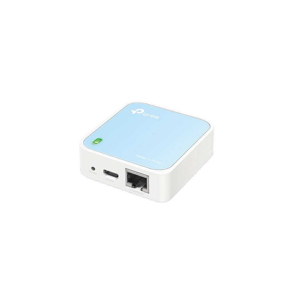 TP-Link TL-WR802N router inalámbrico Ethernet rápido Banda única (2,4 GHz) Azul, Blanco (3)
