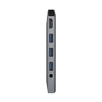 AISENS ASUC-9P001-GR base para portátil y replicador de puertos Alámbrico Thunderbolt 3 (4)