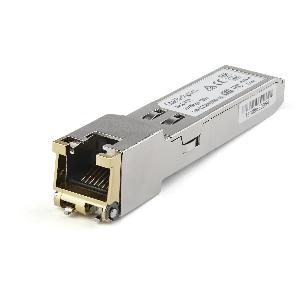 StarTech.com SFP1GETST red modulo transceptor Cobre 1000 Mbit/s