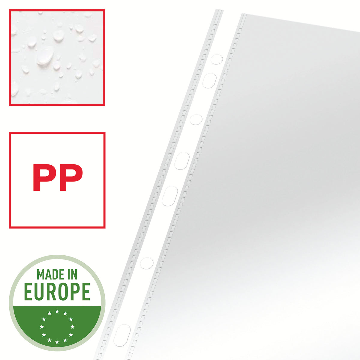 Esselte 56113 protector de hojas 210 x 297 mm (A4) Polipropileno (PP) 1 pieza(s) (2)
