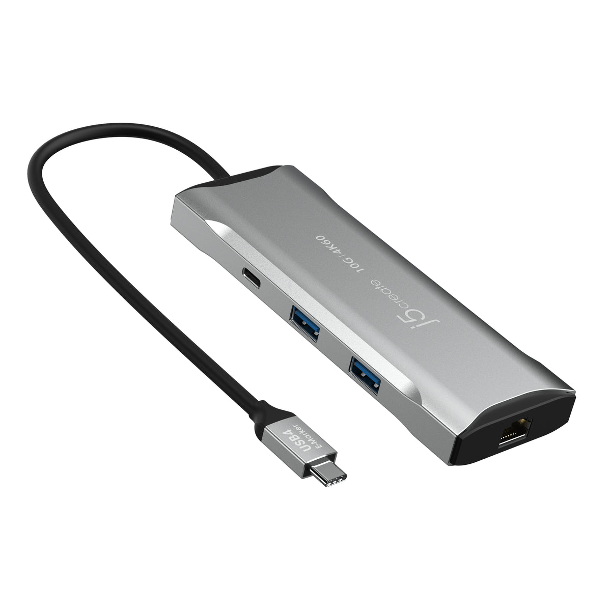 j5create JCD393 Alámbrico USB 3.2 Gen 1 (3.1 Gen 1) Type-C Gris (3)
