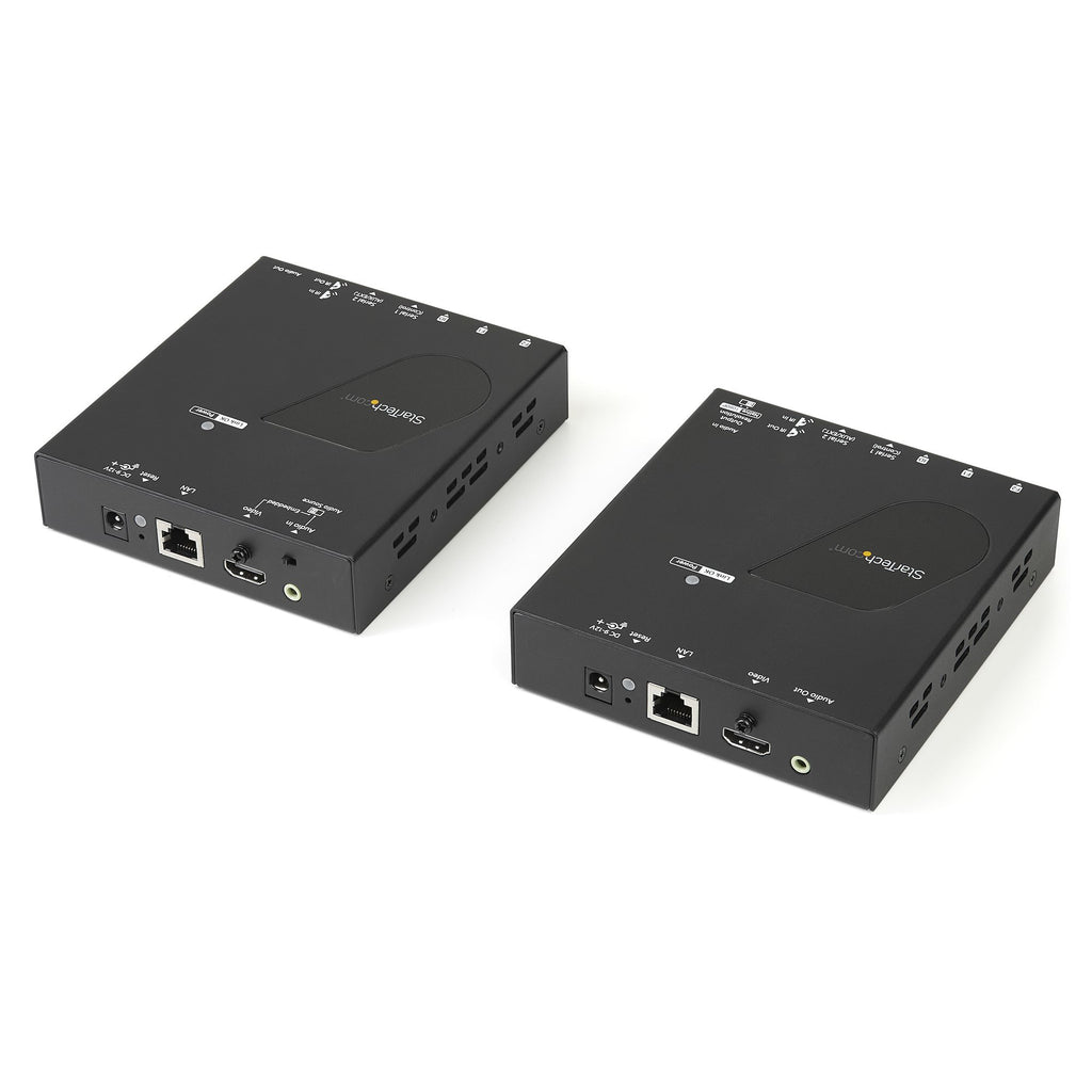 StarTech.com ST12MHDLAN4K extensor audio/video Transmisor y receptor de señales AV Negro (2)