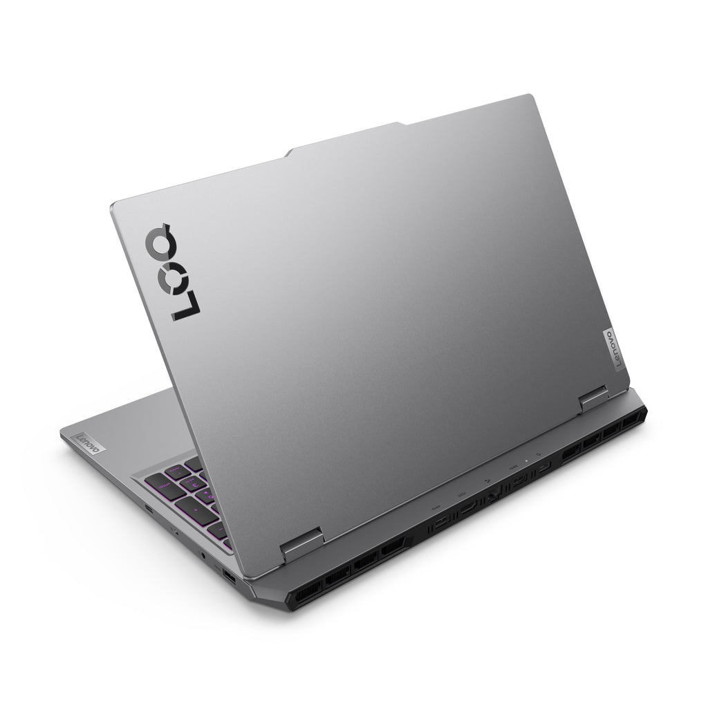 Lenovo LOQ 15AHP10 AMD Ryzen™ 7 250 Portátil 39,6 cm (15.6") Full HD 16 GB DDR5-SDRAM 512 GB SSD NVIDIA GeForce RTX 5060 Wi-Fi 6 (802.11ax) Windows 11 Home Gris Inglés (5)