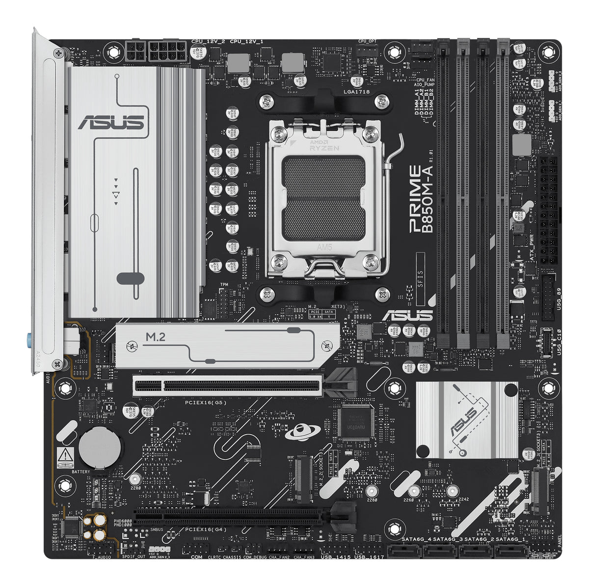 ASUS PRIME B850M-A-CSM AMD B850 Zócalo AM5 micro ATX (3)