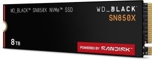 WD_BLACK SN850X NVMe SSD WDBB9G0080BNC - SSD - cifrado - 8 TB - interno