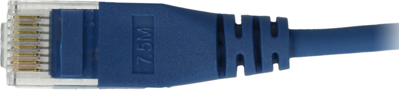 Cable patch RJ45 U/UTP Cat6a 2 m azul (4)