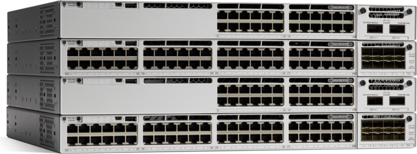 Cisco Ent Net C9300-48U-A - Network Advantage, conmutador, L3, Gestionado vista 3