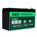 Green Cell AGM Battery 12V 8Ah - Battery - Mignon (AA)