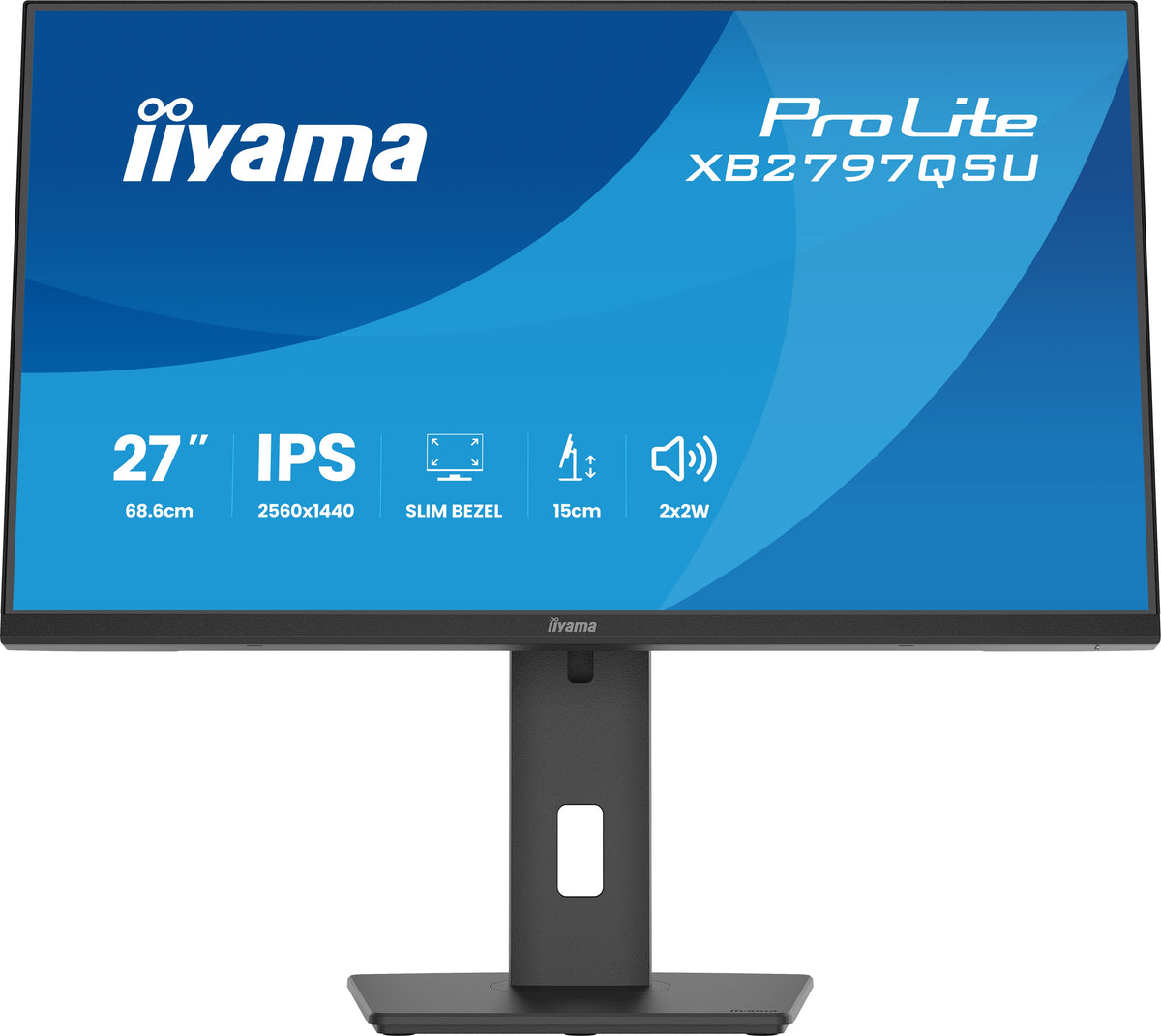 iiyama ProLite XB2797QSU-B1 pantalla para PC 68,6 cm (27") 2560 x 1440 Pixeles Quad HD LED Negro (6)