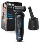 Braun Series 5 52-B7000cc Máquina de afeitar de láminas Recortadora Negro