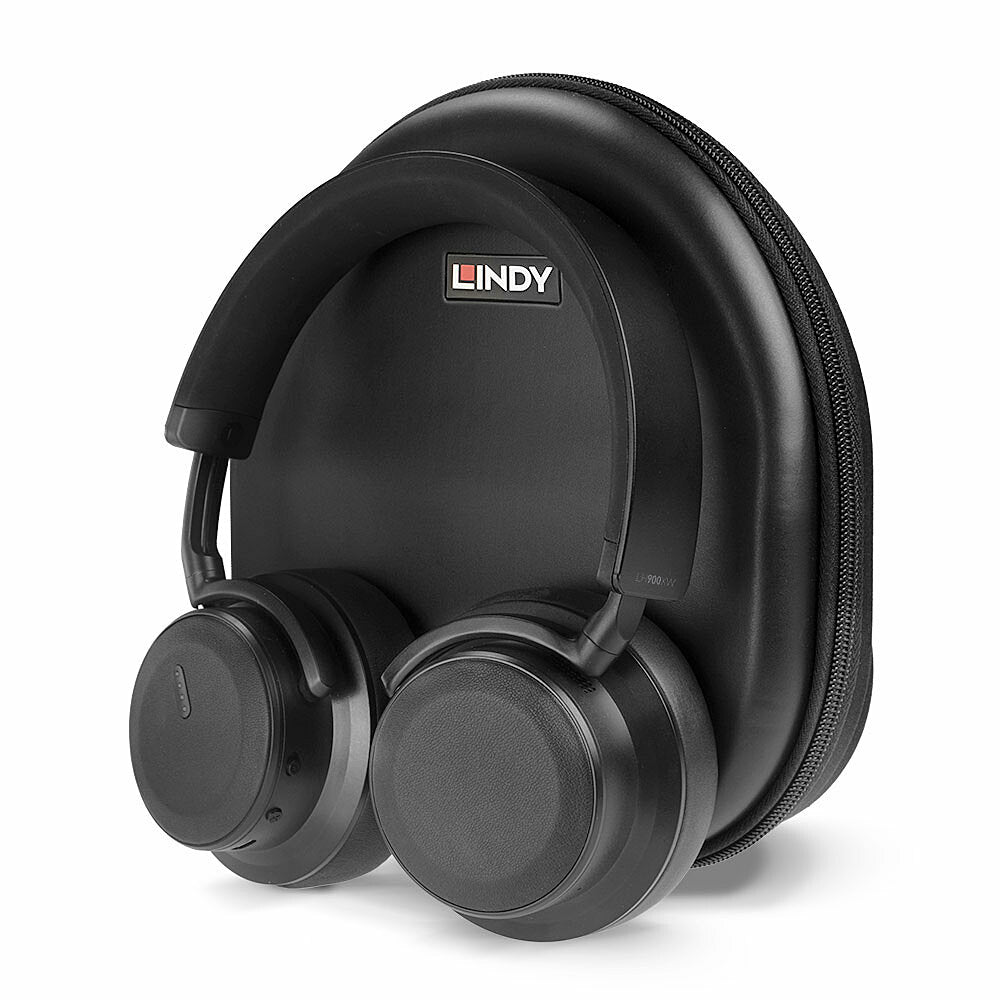 Lindy LH900XW Auriculares Inalámbrico y alámbrico Diadema Llamadas/Música USB Tipo C Bluetooth Negro (3)