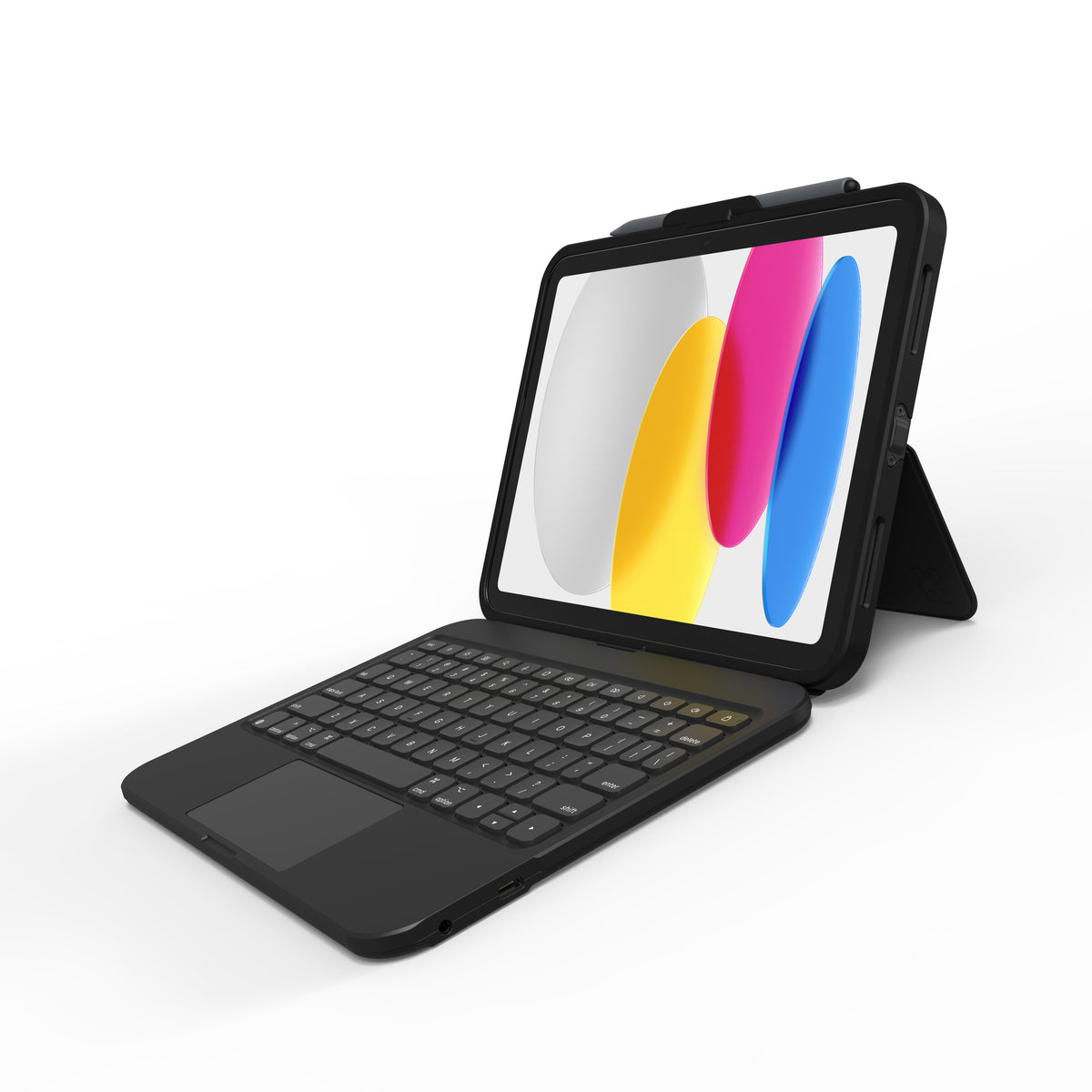 ZAGG Tough Keys QWERTY Inglés USB Tipo C Negro
