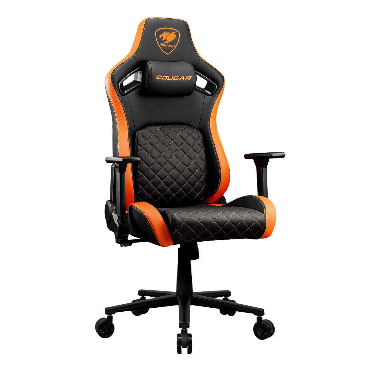 COUGAR CGR-DFL Silla para videojuegos de PC Asiento acolchado tapizado Negro