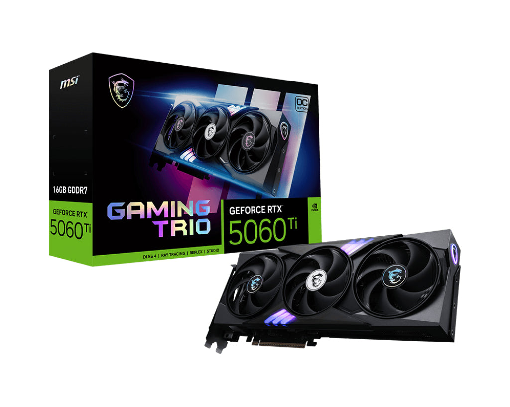 MSI GAMING GeForce RTX 5060 TI 16G TRIO OC NVIDIA 16 GB GDDR7 (2)