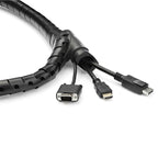 StarTech.com CMSCOILED4 organizador de cables Pasacables Negro 1 pieza(s) (4)