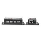 Lindy 42681 ampliador de red Transmisor y receptor de red Negro (4)