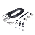 StarTech.com 3M4-DESK-LOCKING-KIT cable antirrobo Negro, Plata