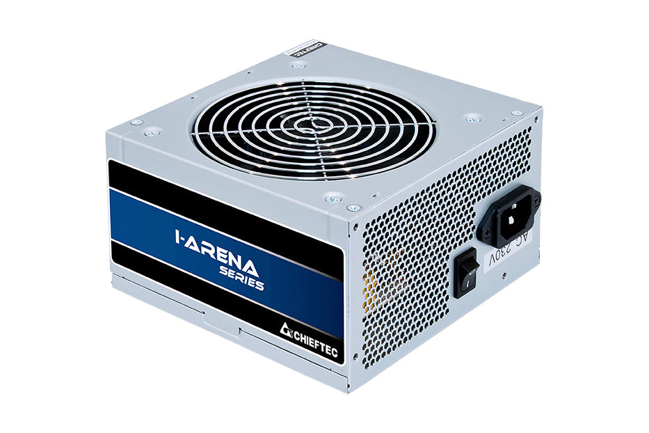 Chieftec GPB-500S unidad de fuente de alimentación 500 W 20+4 pin ATX PS/2 Plata