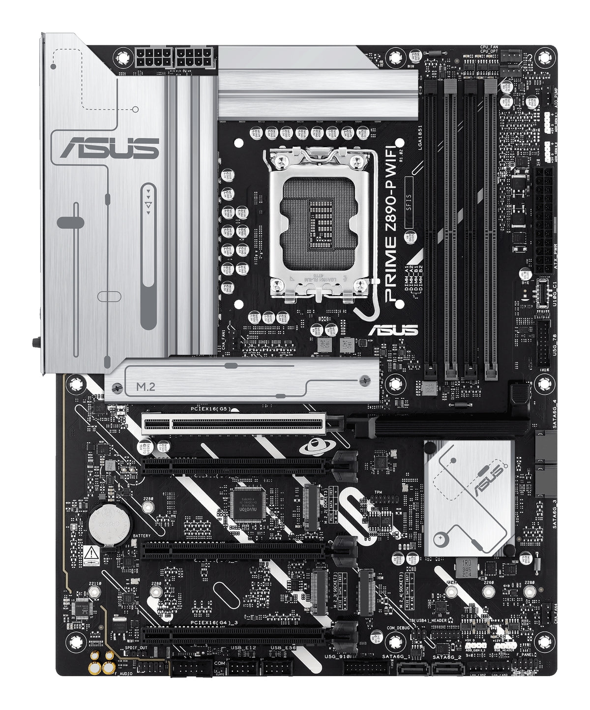 ASUS PRIME Z890-P WIFI Intel Z890 LGA 1851 (Socket V1) ATX (4)