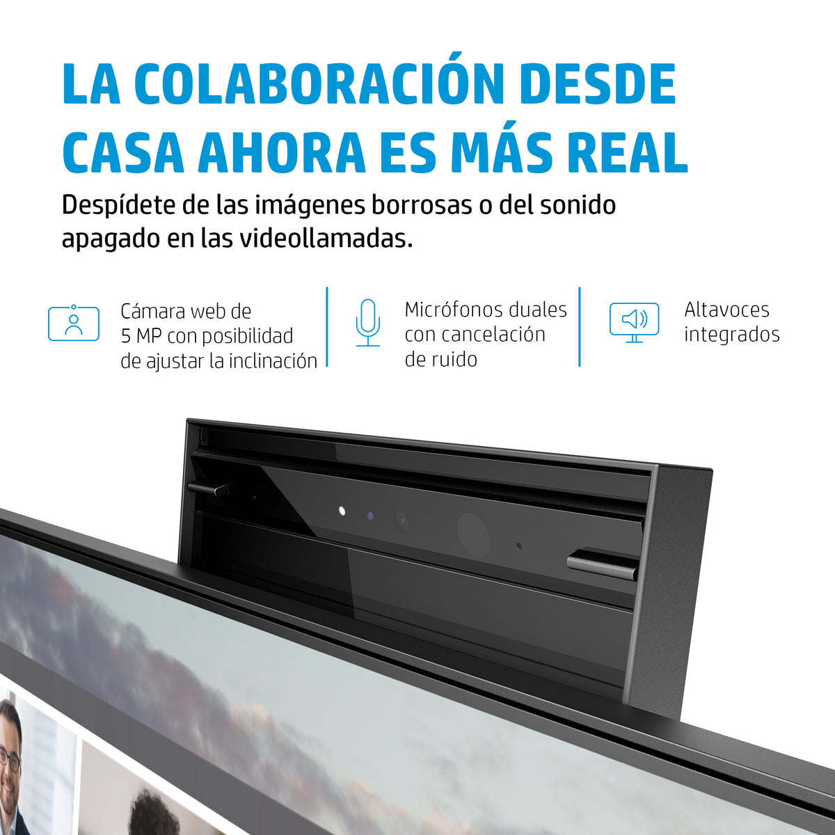 HP E24m G4 FHD USB-C Conferencing Monitor pantalla para PC 60,5 cm (23.8") 1920 x 1080 Pixeles Full HD LCD Negro (8)