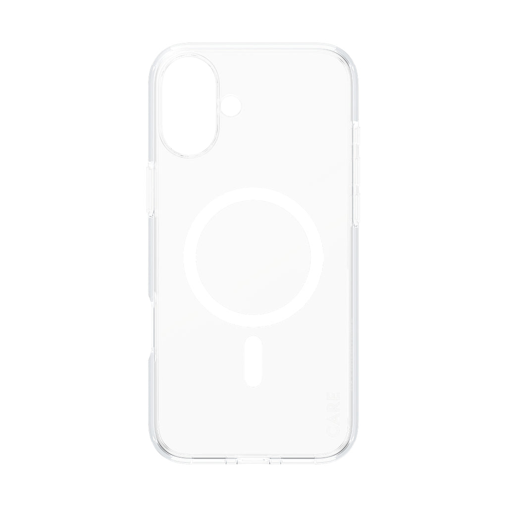 PanzerGlass CARE™ by ® Urban Combat Case Transparent w. White MagSafe iPhone 16 Plus funda para teléfono móvil Transparente (4)
