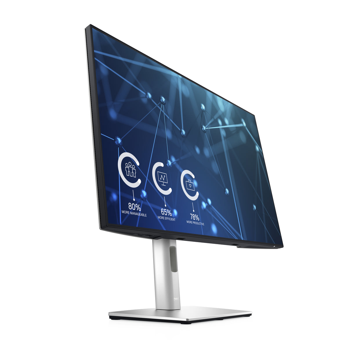 DELL UltraSharp U2421E pantalla para PC 61,2 cm (24.1") 1920 x 1200 Pixeles WUXGA LCD Plata (6)