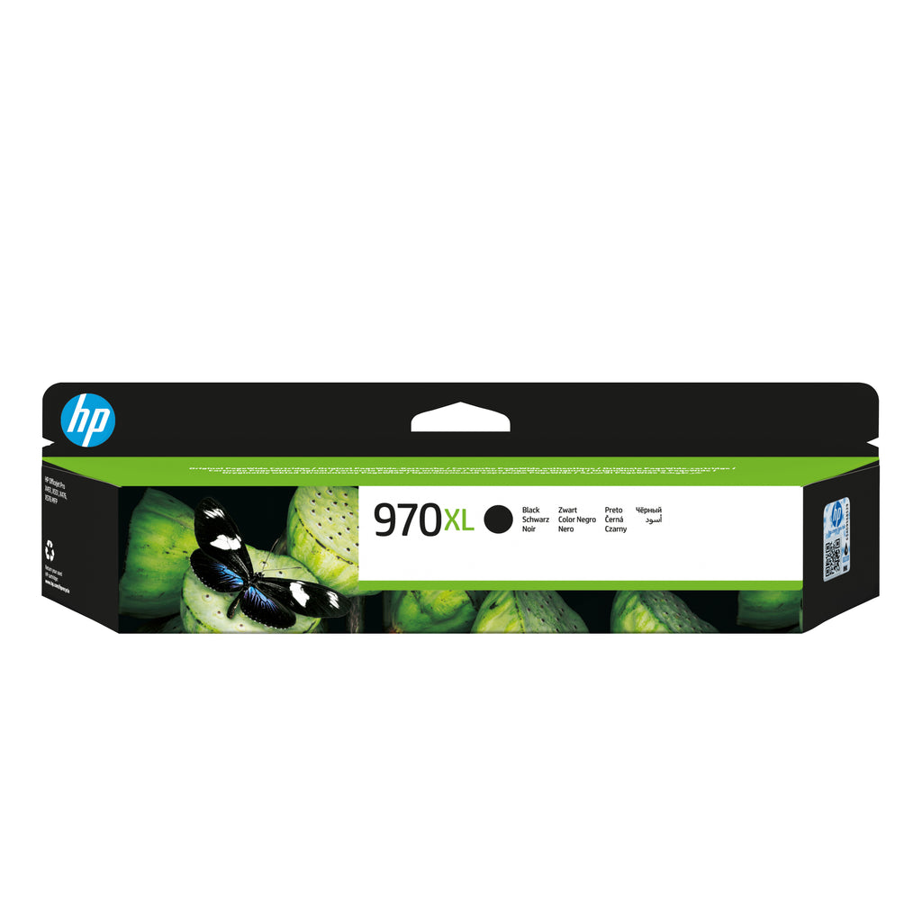 HP 970XL High Yield Black Original Ink Cartridge cartucho de tinta 1 pieza(s) Alto rendimiento (XL) (2)