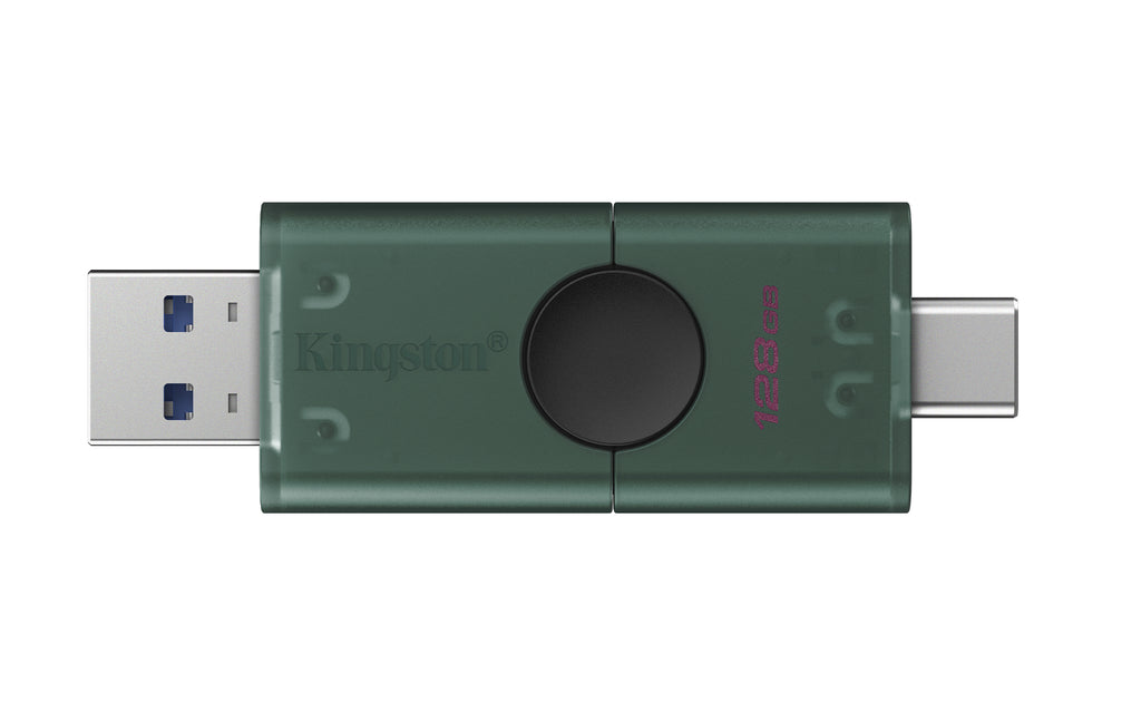 Kingston Technology DataTraveler DuoG2 unidad flash USB USB Type-A / USB Type-C 3.2 Gen 1 (3.1 Gen 1) Negro, Verde (2)
