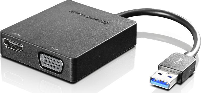 Adaptador Lenovo USB 3.0 - VGA/HDMI