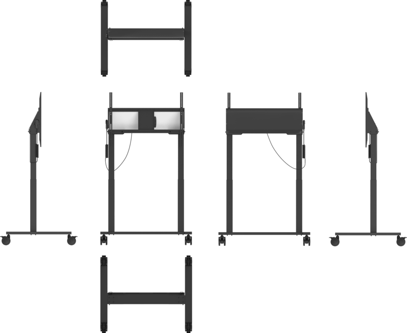 Soporte con ruedas Maxhub EST09 (3)