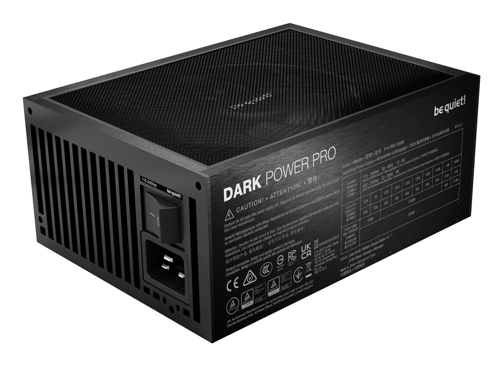 be quiet! Dark Power Pro 14 IO unidad de fuente de alimentación 1300 W 20+4 pin