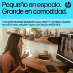 HP 350 BLK Compact Multi-Device Keyboard teclado Hogar Negro (9)