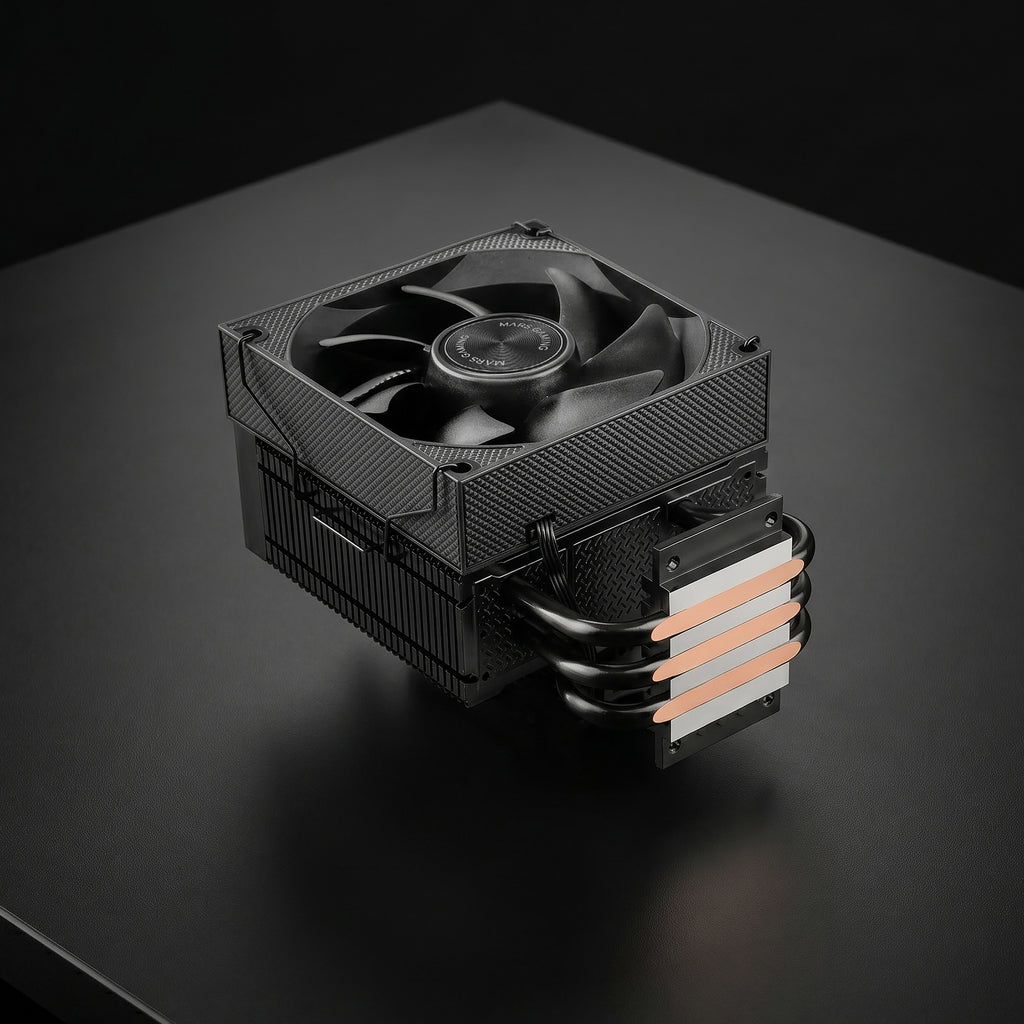 Mars Gaming MCPUXPRO sistema de refrigeración para ordenador Carcasa del ordenador Refrigerador de aire Negro 1 pieza(s) (7)