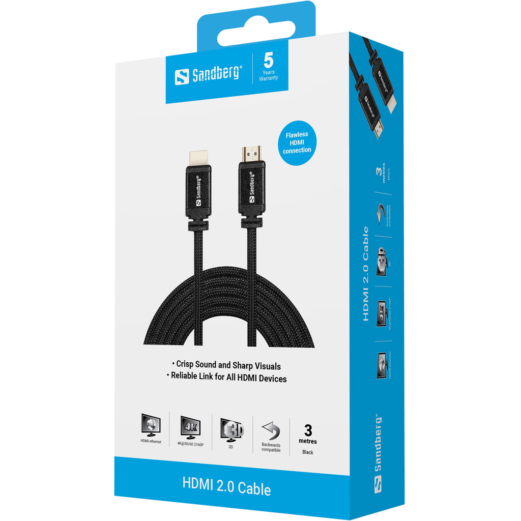 Sandberg 508-99 cable HDMI 300 m HDMI tipo A (Estándar) Negro (5)