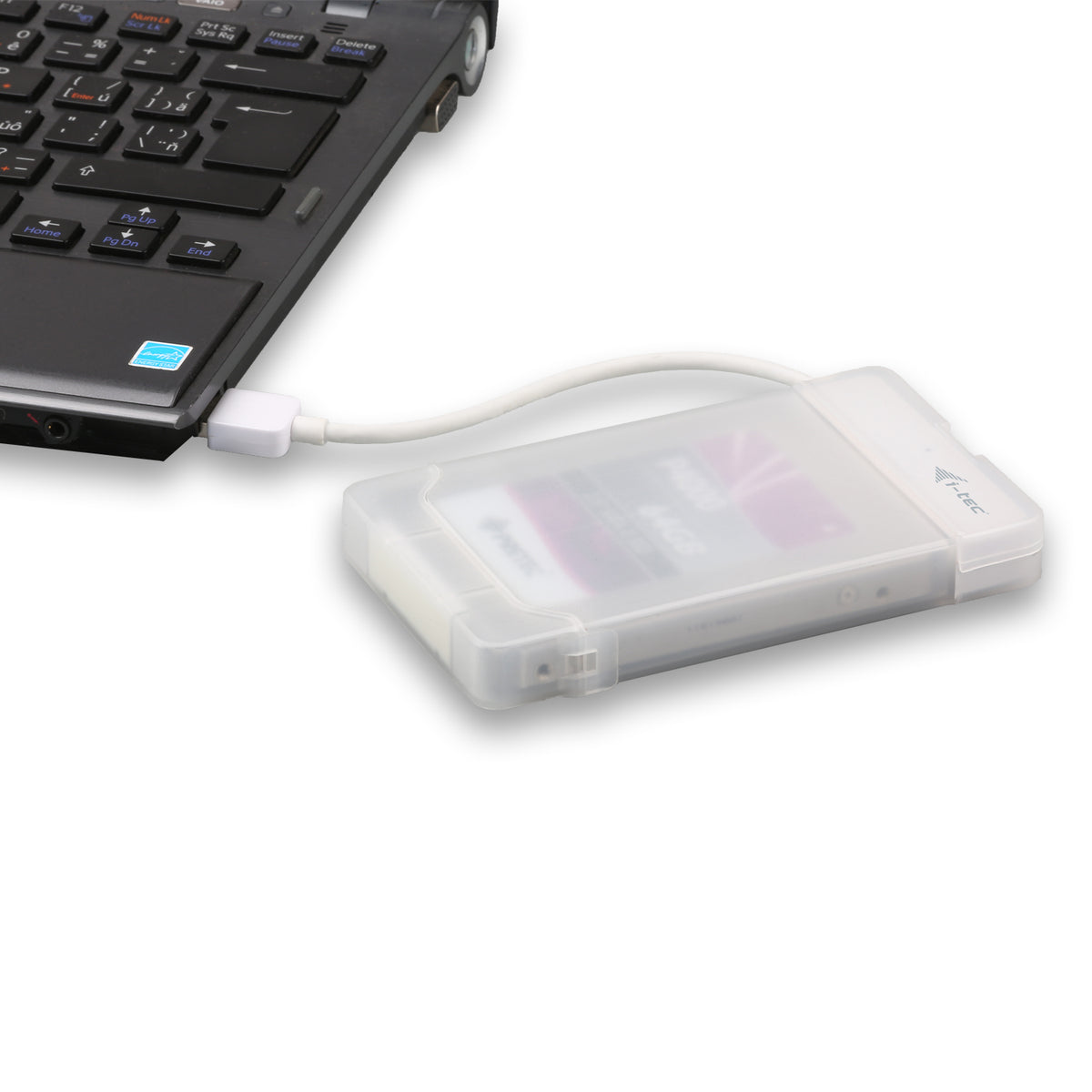 i-tec MYSAFEU314 caja para disco duro externo Carcasa de disco duro/SSD Blanco