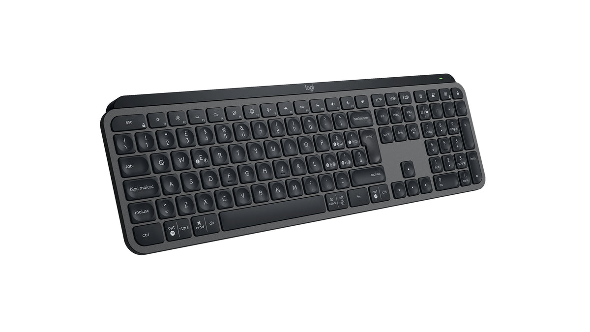 Logitech MX Keys S teclado Universal Bluetooth QWERTY Italiano Grafito (9)