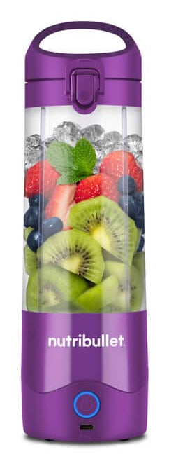 NutriBullet Portable 0,475 L Batidora de vaso portátil Púrpura