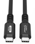 Microconnect USB4CC025 cable USB USB4 Gen 3x2 0,25 m USB C 100 W Negro (3)