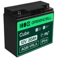 Green Cell AGM10 - Batterie - Noir
