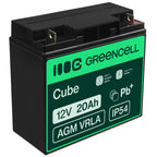 Green Cell AGM10 - Batterie - Noir
